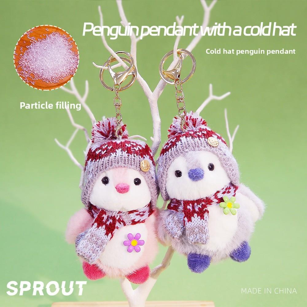 Penguin Plush Keychain With Soft Polyester Filling For Kid Birthdays Gift