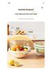 Double-Layer Vegetable Washing Basin & Draining Basket - Food Grade, Multi-purpose for Kitchen Use