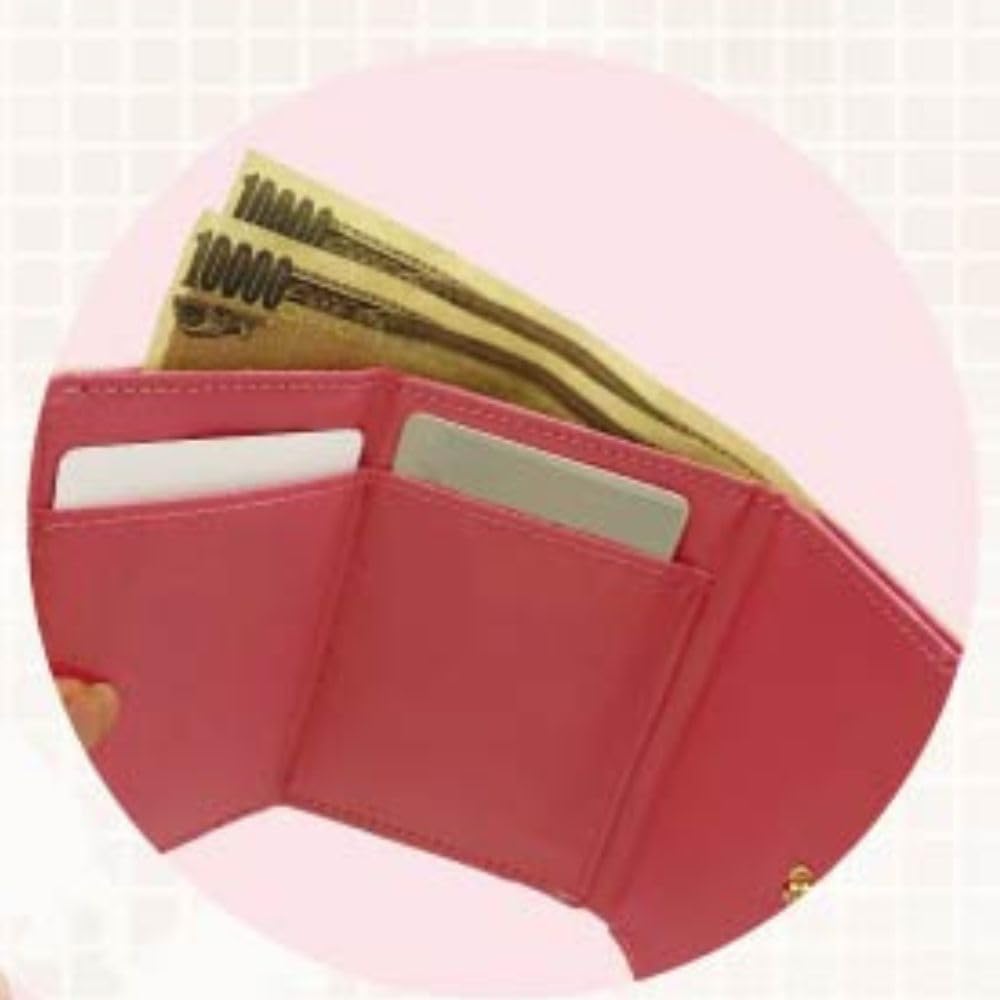 Marimo Craft Cardcaptor Sakura Compact Wallet, Blue, Approx. W95 X H180 X D30mm, MCSA-045