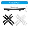 4 Pack Car Door Edge Protective Bar Strips Stickers Prevent Scratches Extend Door Lifespans Parking Safety Everyday Use