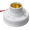 E27 Sokkel PIR Bevegelsesdetektor Vegglampeholder Sokkel Led Ac220V Automatisk Menneskekropp Infrarød PIR Sensor Pærelys Skrukork Sokkel Lampepære