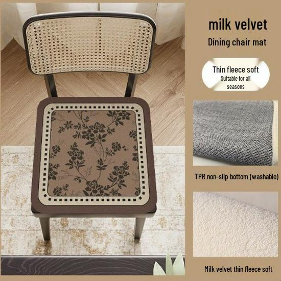 Chair French Nonslip Retro Highend Cushion For All Seasons