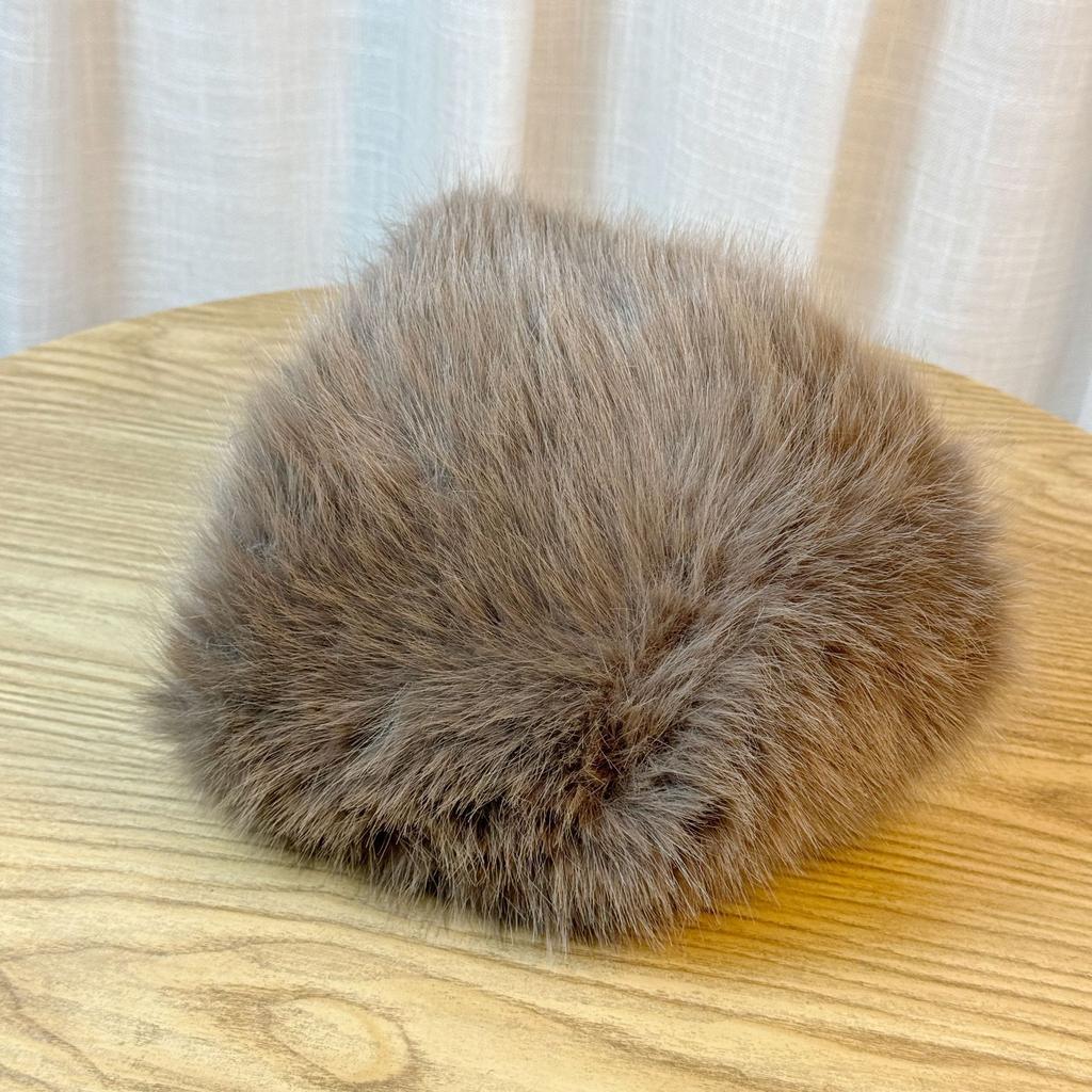 New Plush Bucket Hat Women's Fashion Cold-proof and Warm Hat Autumn and Winter