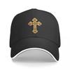 Orthodox Cross Icon Multicolor Hat Peaked Womens Cap Personalized Visor Outdoor Hats