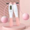 1 Pair Big Ball Jump Rope LCD Screen Four Modes Non-Slip Handle Exercise Fitness Equipment Free Adjustable Smart