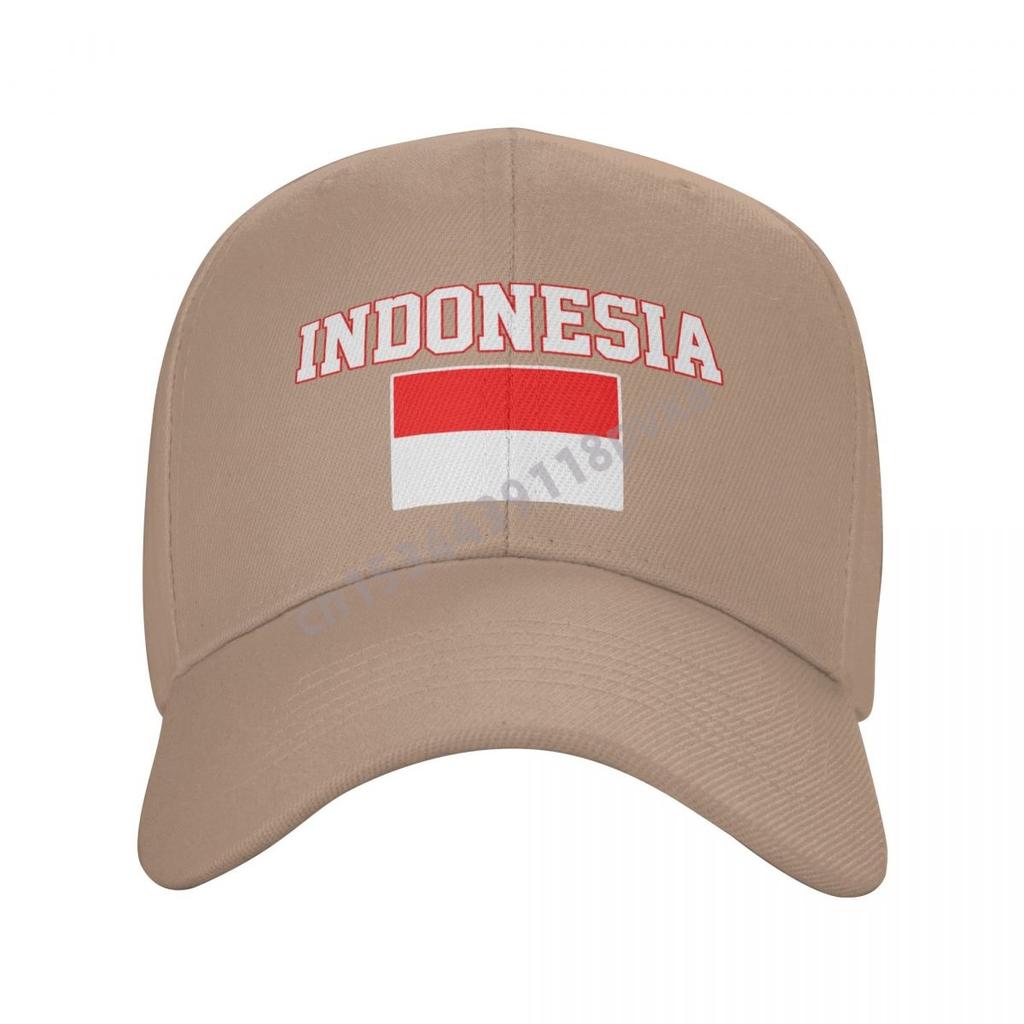 Baseball Cap Indonesia Flag Indonesian Fans Country Map Wild Sun Shade Peaked Adjustable Outdoor Caps for Unisex WoUnisex