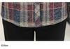 Plaid Long Sleeve Lapel Cardigan for Women: Stylish Spring/Autumn Top for Middle-Aged & Elderly
