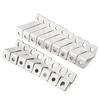 Ultra-Reinforced Z Shaped Corner Brackets With U Clamp Design For Tarnish Resistant Structural Support