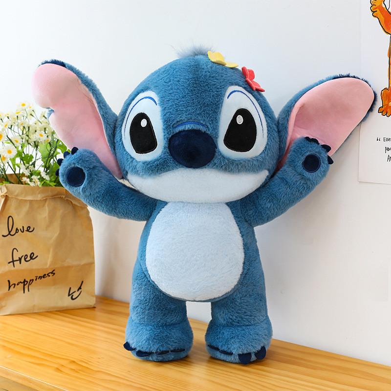 Stitch Plush Toy Keychain With Soft Short Plush For Kids And Collectors FlowerBunnyPlush,35cm