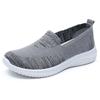 Women Casual Shoes Light Sneakers Breathable Mesh Summer knitted Vulcanized Shoes Outdoor Slip-On Sock Shoes Plus Size Tennis