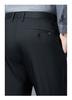 [Containing natural fibers] Business casual elastic breathable easy to maintain skin friendly straight leg casual pants men's long pants