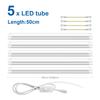 LED Under Cabinet Light 25W 50CM T8 LED Light Tube Aluminium Bar Ceiling Lamp For Study Shop Garage Workbench Warehouse Kitchen