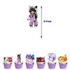 34 Pcs Aphmau Plushies Cat Party Supplies Include Cake Topper Banner Balloons