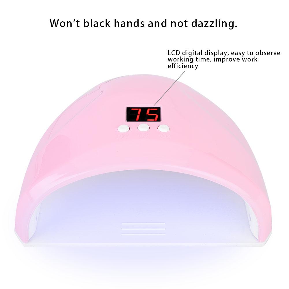 36W Intelligent LED UV Gel Nail Polish Dryer Lamp Fashion Nail Curing Machine Manicure Tool