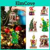 Fun And Colorful Grinch Acrylic Christmas Tree Hanging Ornament For Car Decoration