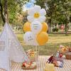 Daisy Balloon Table Floating, Decorative Photo Props Table Floating Children'S Outdoor Birthday Party Scene Arrangement