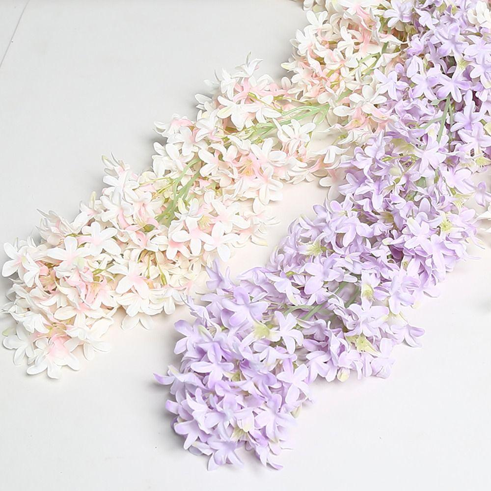Multicolor Faux Flower Photo Props Artificial Wisteria Flower Lilac Artificial Flower Festival