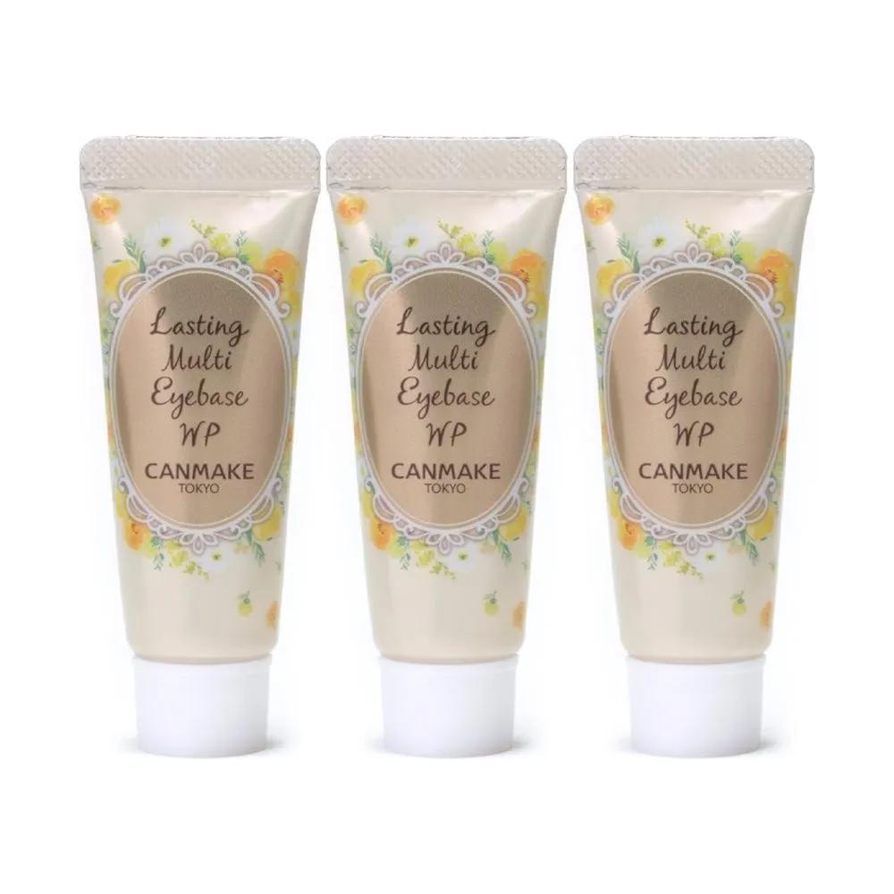CANMAKE Lasting Multi Eye Base WP02 Cream Yellow 8g 3 Pieces Waterproof