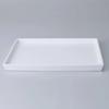 Diora Large Decorative Rectangle Tray In White Color