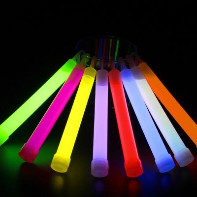 30pcs Glow Light Sticks Waterproof Military Concert Party Light Stick with Hook Camping Hiking Walking  Festival Supplies