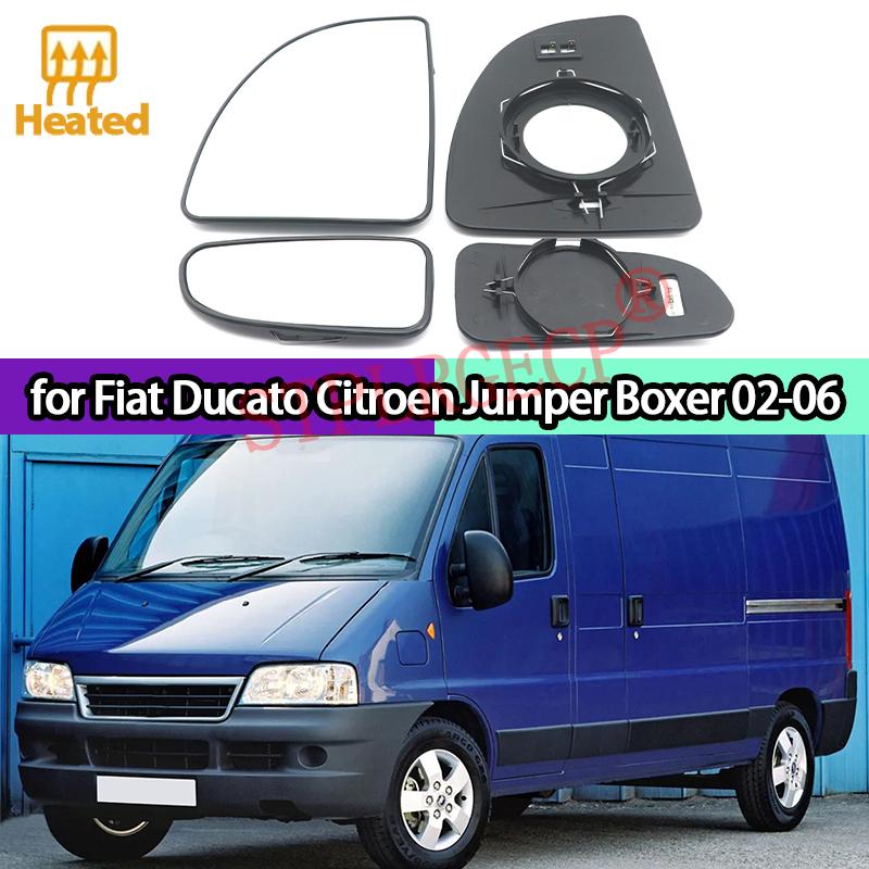 1 PC Door Wing Mirror Glass Heated Left Right Side Car-styling Rearview Lens for Fiat Ducato Citroen Jumper Boxer 2002-2006