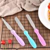 3Pc Small Cranked Angled Spatula Stainless Steel Butter Cake Cream Fondant Tools
