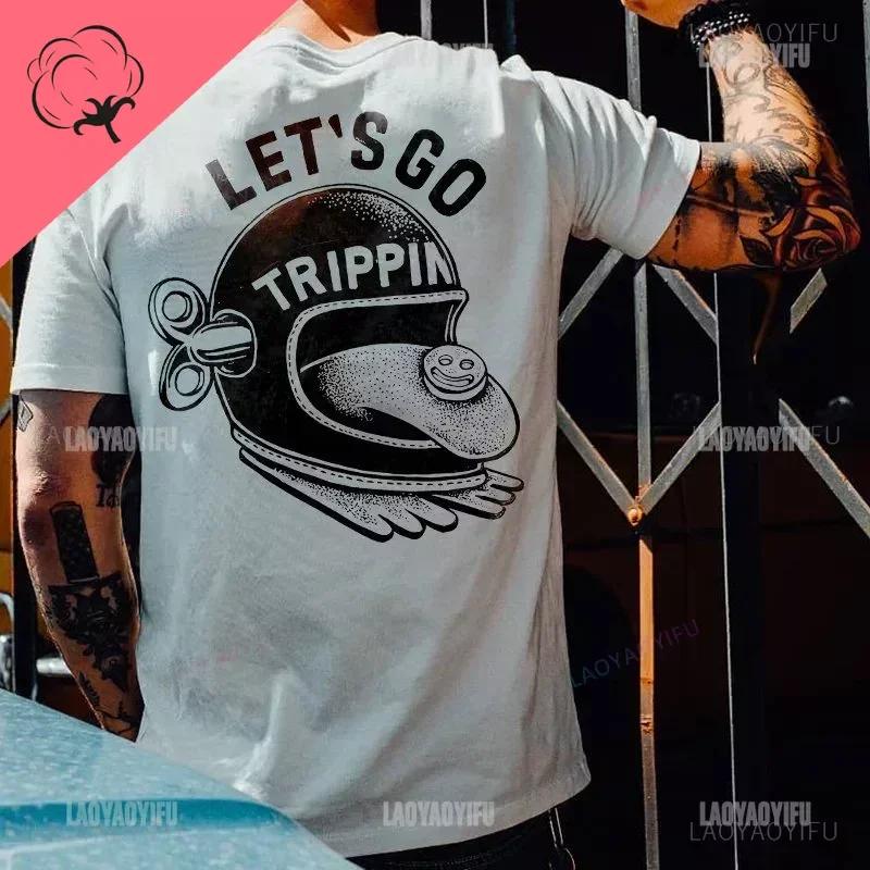 Gothic Harajuku Biker Skull Graphic Tshirts Men Fashion Trend Short Sleev Tops Dark Punk Skulls Retro T Shirt Male Oversized Tee