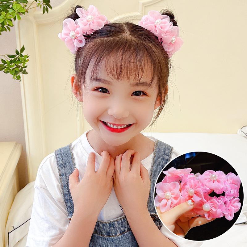 Elastici per capelli da principessa: Elastici Carini a Forma di Fiore per Ragazze