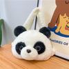 New Autumn and Winter Plush Doll Handbag Doll Shoulder Messenger Bag Girl Children Giant Panda Cartoon Bag