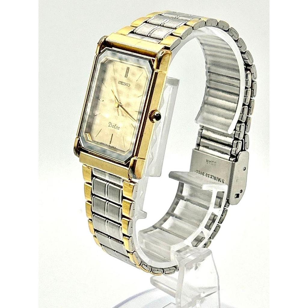 Used SEIKO DOLCE Seiko Dolce men's watch 7741-5050 in operation watch square