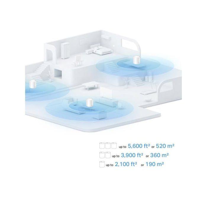 Système Wi-Fi Maillé - TP-LINK - AX1500 - Wi-Fi 6 - Débit Jusqu'à 1500 Mbit/s - Streaming Et Jeu En Ligne
