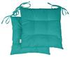 Vargottam Indoor Outdoor Tufted Square Seat Patio Cushion Set Of 2 Water Resistant Patio Furniture Seat Cushion 19 inches