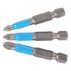 Nutdrivers Screwdriver Bit PH1 PH2 PH3 PZ1 PZ2 PZ3 1/4inch 12Pcs 50mm