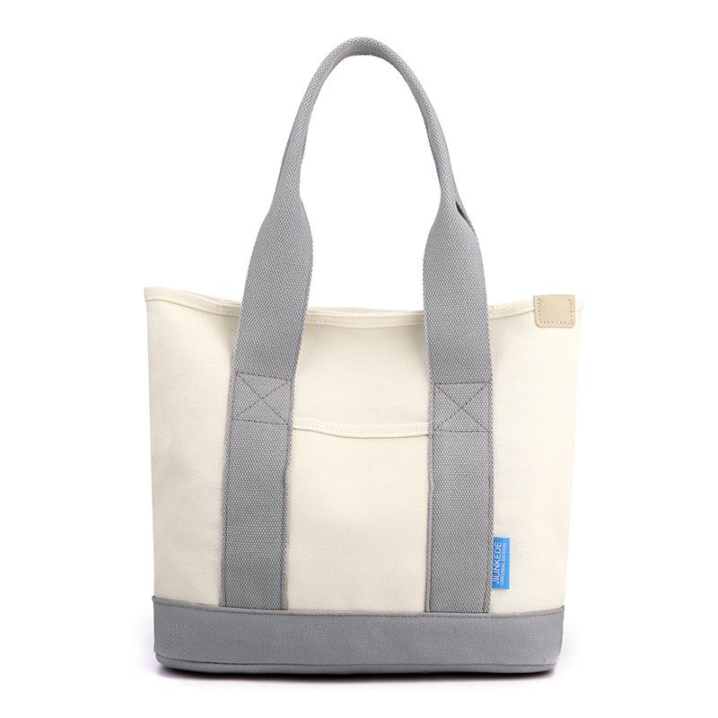Thickened, Large-capacity Japanese-style Canvas Tote Bag, Fashionable, Versatile, Casual Crossbody Bag, Multi-functional Commuter Bag.