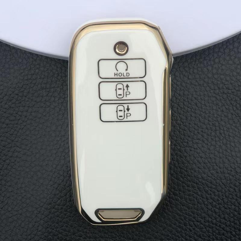 7Buttons Tpu Auto Key Shell Fob For Kia Seltos Sportage Nq5 Sorento Mq4 Gt Line K5 Dl3 Carnival Ev6   Car Key Case Cover
