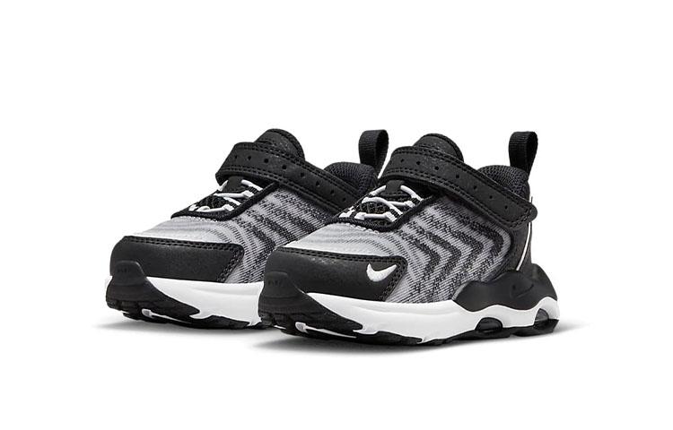 Nike Air Max TW Cushioning Abrasion Resistant Breathable Low top Toddler Shoes Gray Black Infant And Toddler DQ0298-001