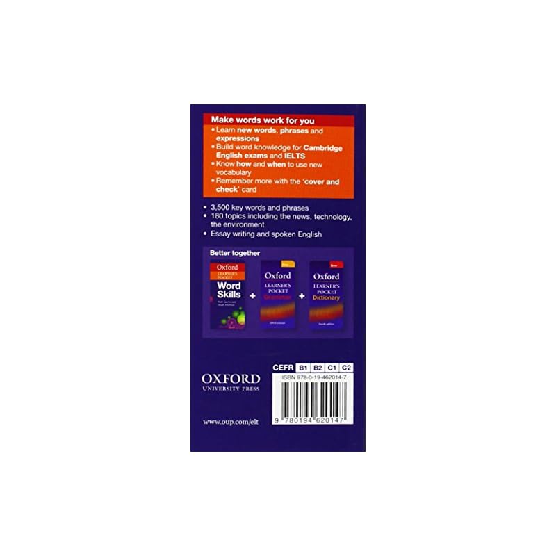 Oxford Learner's Pocket Word Skills Oxford Learner's Pocket Word Skills kann Schülern helfen