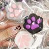 Kawaii Cat's Paw Decompression Toys Cute Pink 3D Elastic Squishy Toys Mochi Anti Stress Reliever Toys Girls Birthday Gifts
