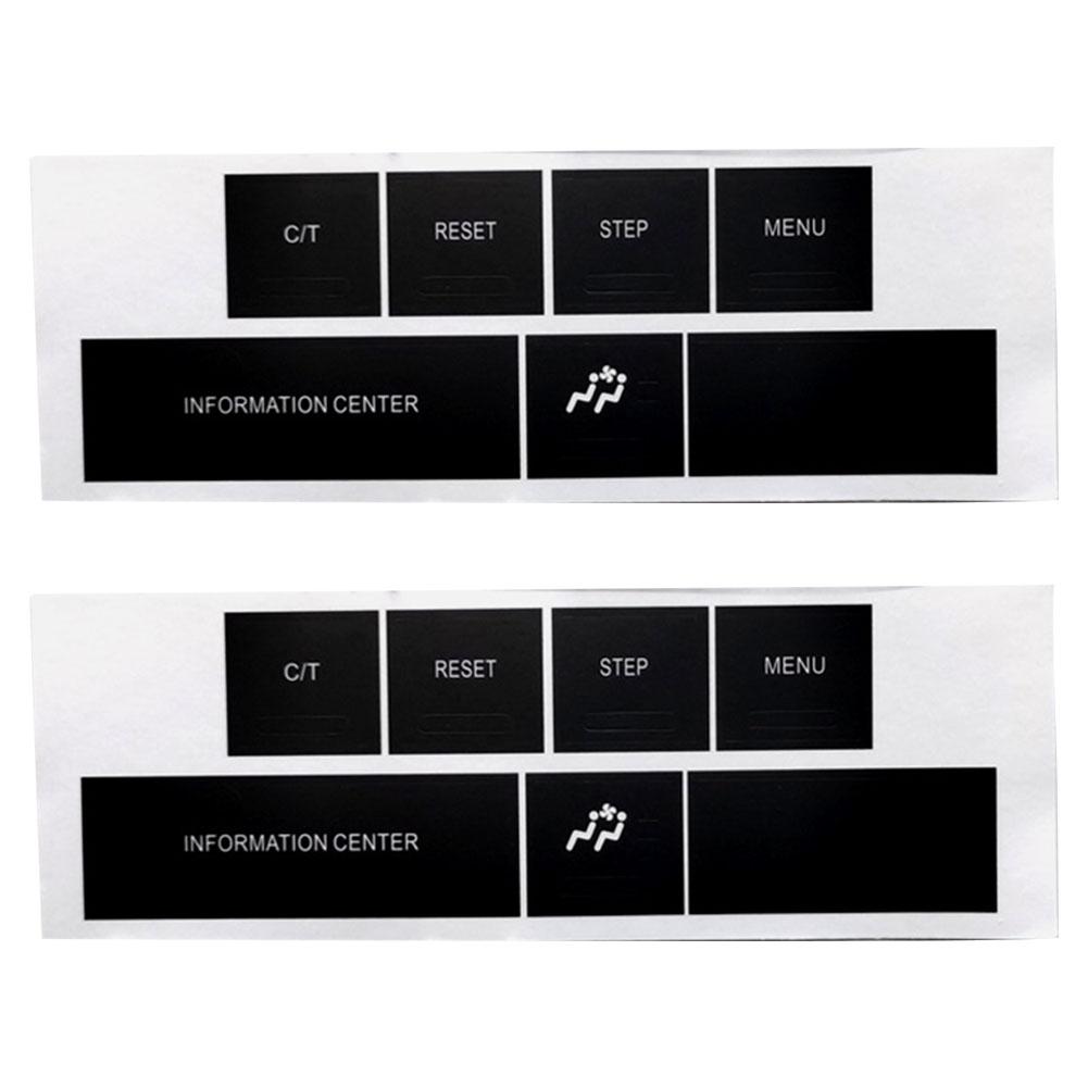 

For CHRYSLER For JEEP CONTROL 05-09 Information Repair Stickers Interior Replacement Parts Button Repair Decals Control Panel China Mainland