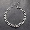 Custom Titanium Steel Couples Bracelets: 'I Love You' in 100 Languages with Photo Projection