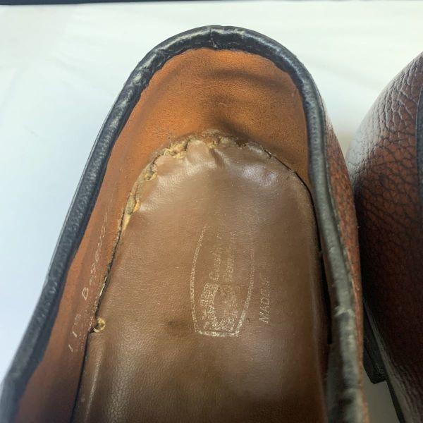 70er-80er Jahre? Vintage USA Made/KNAPP SCHUHE/Monk Strap Business Schuhe mit Schnalle/11B/Braun/(GEBRAUCHT)