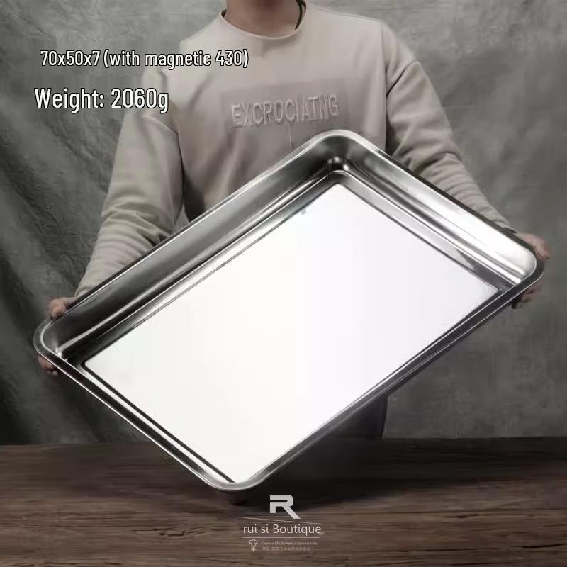 

Thickened Stainless Steel Rectangular Multi-Purpose Basin