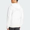 Adidas SS24 Real Madrid Series Logo Comfortable Fashion Hooded Long Sleeve Jacket Men Jacket White IT3805