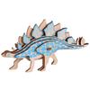3D Wooden Dinosaur Handmade Miniature Dinosaur Model Assembly Educational Birthday Gift for New Christmas Present Puzzle, Kit, Toy, Adults, Year's