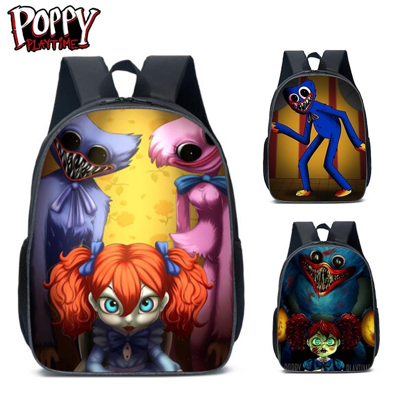 Rucsac Școlar Drăguț Poppy Playtime Pentru Băieți Și Fete Cu Capacitate Mare