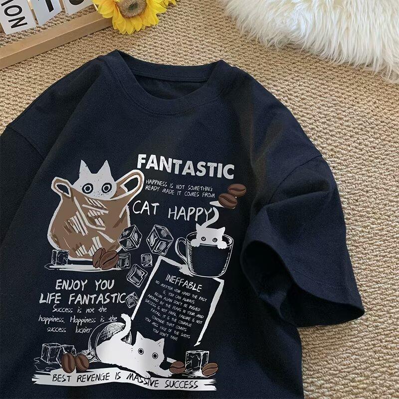 New Short-Sleeved T-shirt Men's Summer Trendy Simple Half Sleeve Top Loose Casual Oversized Comfortable Fashion Brand T-shirt  Short Sleeve