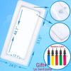 Inflatable Cooler Serving Bars Pool Party Coolers Food Holder Ice for BBQs Picnics Indoor Outdoor Luau Supplies with Drain Plug
