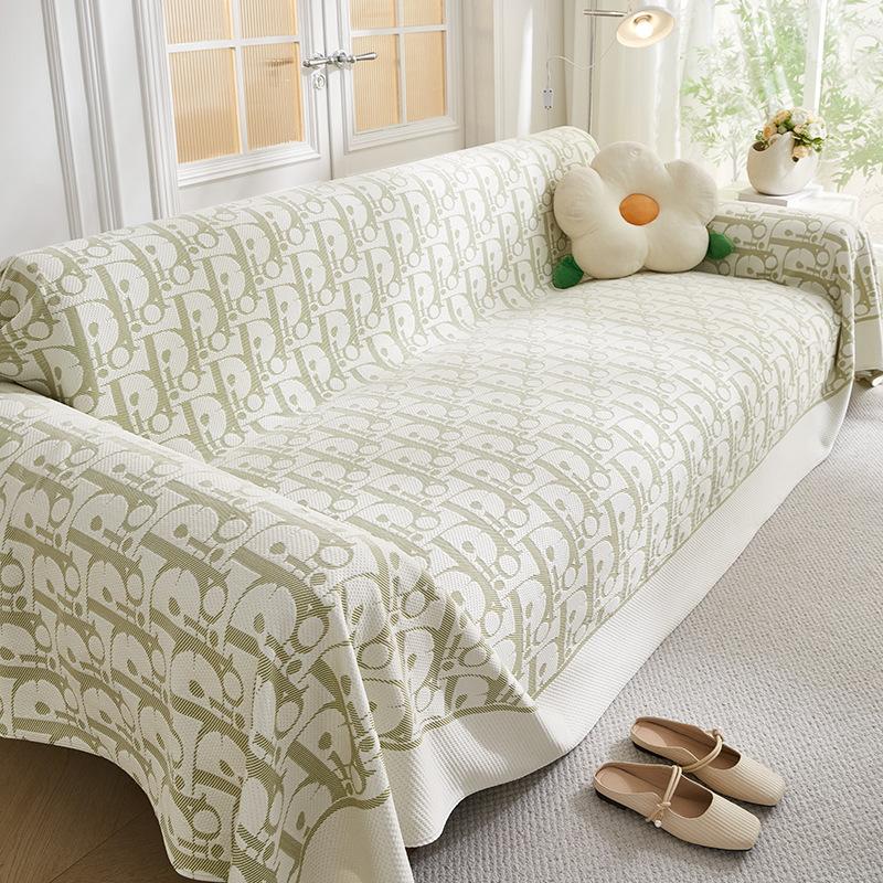 

Летний прохладный диванный чехол для полотенец, цельный кусок полностью покрытого света, роскошный высококачественный чехол для дивана, летнее одеяло 180-130