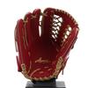 Rawlings Baseball Adult Hyper Tech Colors Size Throw Glove, Softball, [Outfielder's], 12.75, GR4HTCY719, Scarlet/Camel, Left-Handed
