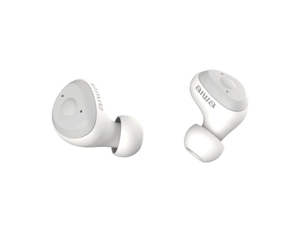 Aiwa Hear SCE1 Rechargeable Hearing Bluetooth Wireless Earbuds for Young and Older Dedicated 5 Volume Easy to Use for Calls and Over 9 Hours of
